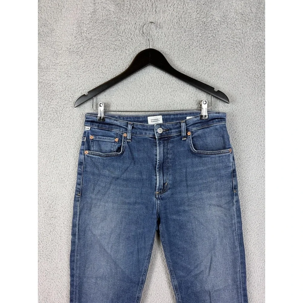 Citizens Of Humanity Jeans Womens 29 Blue Medium Zurie Straight Stretch Denim